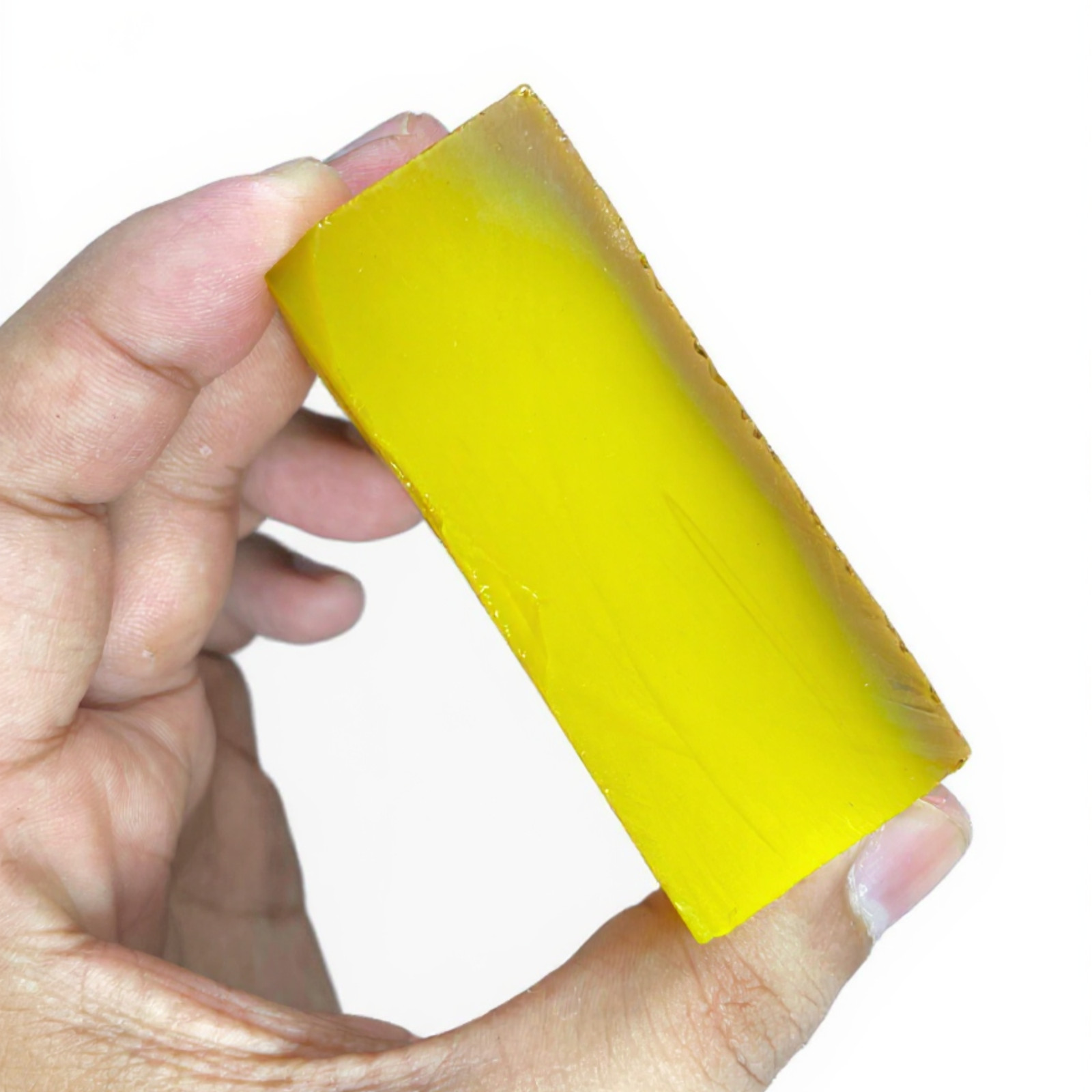 Lab-Grown Yellow Sapphire Nano Crystal 550CT Rough Gemstone for DIY Jewellery