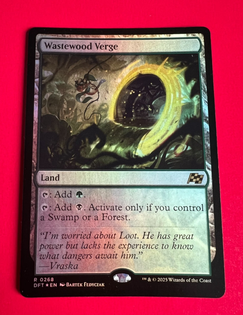 MTG – Wastewood Verge -Foil – Aetherdrift