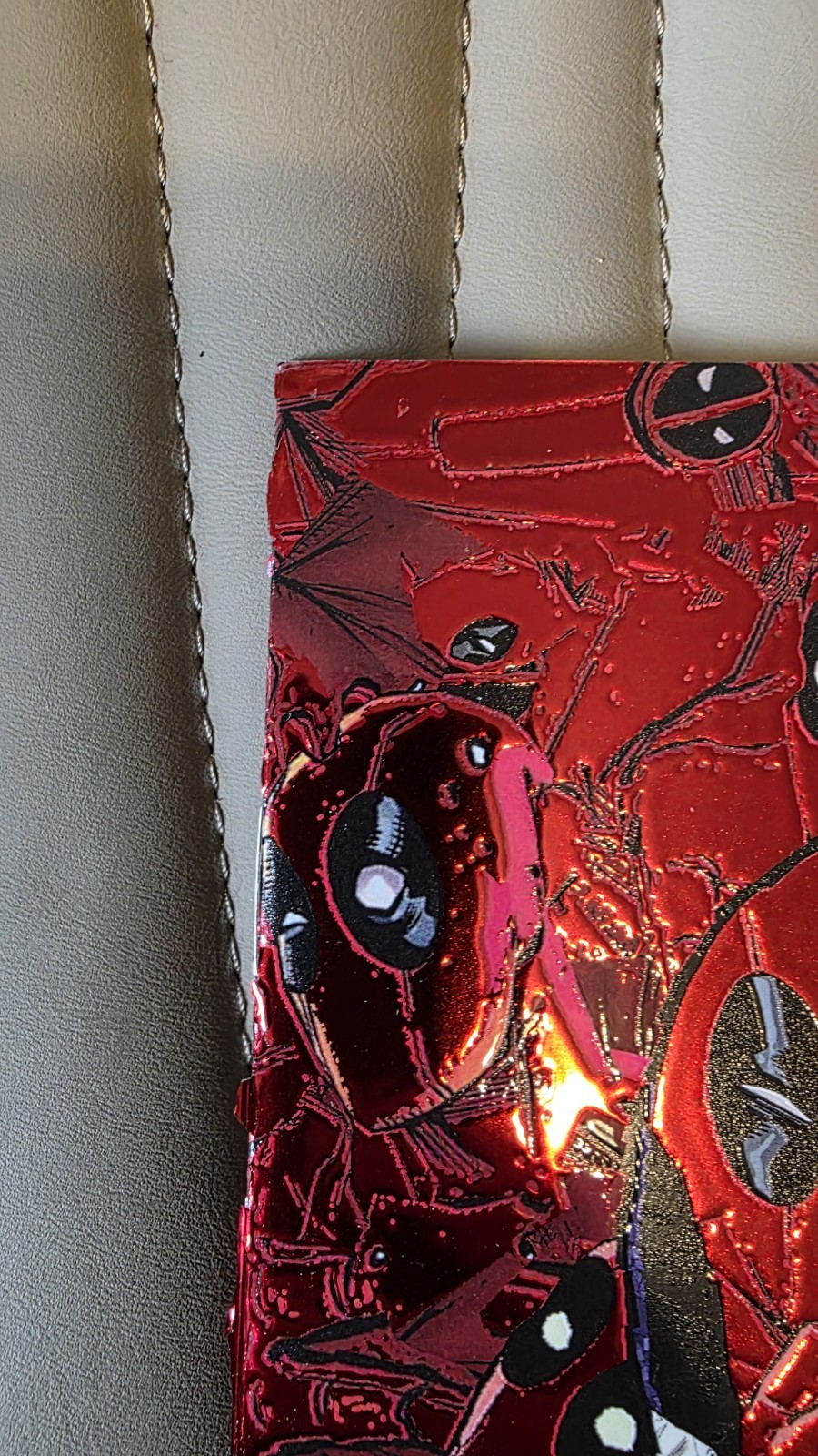 Embossed Foil Variant Signed Kyle Willis LTD 25 Deadpool Cover Art Book NM