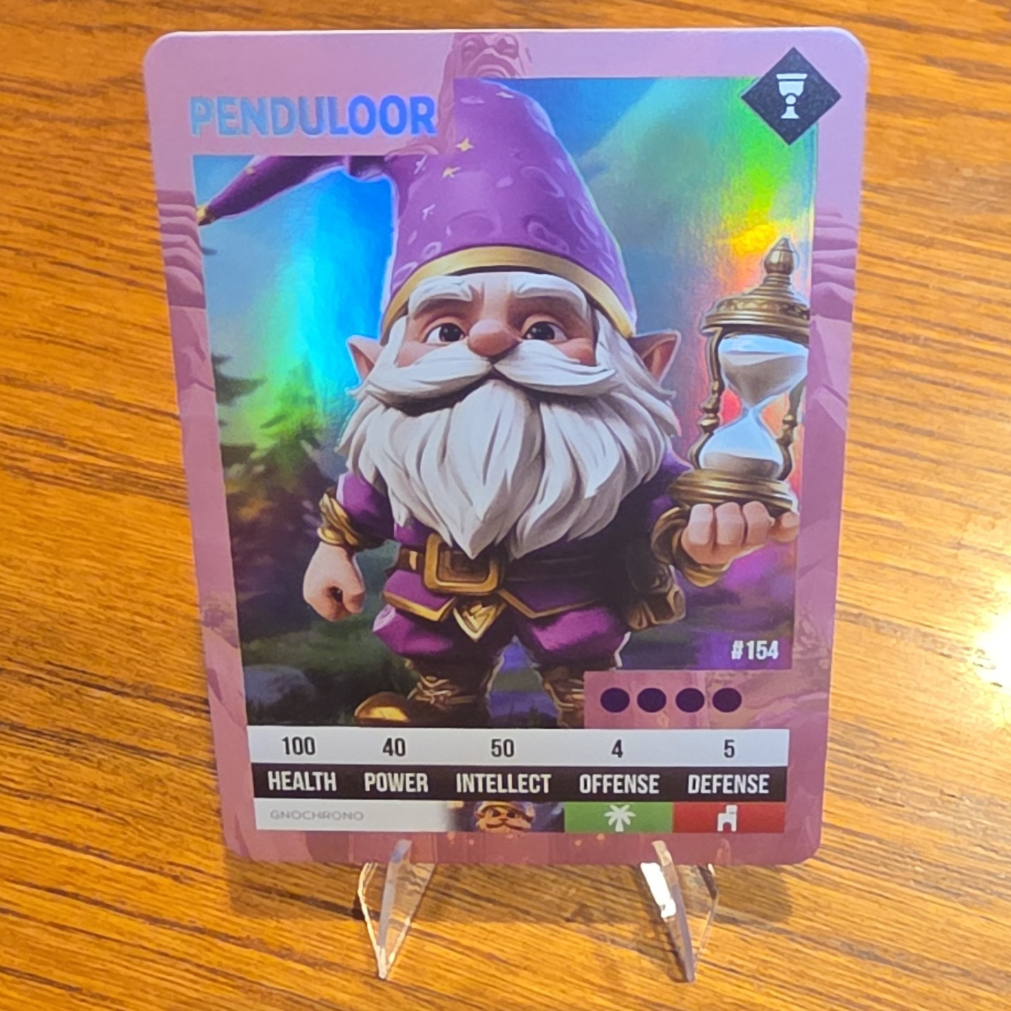 Tribes of Wondervale First Edition Penduloop #154 Hologram Foil