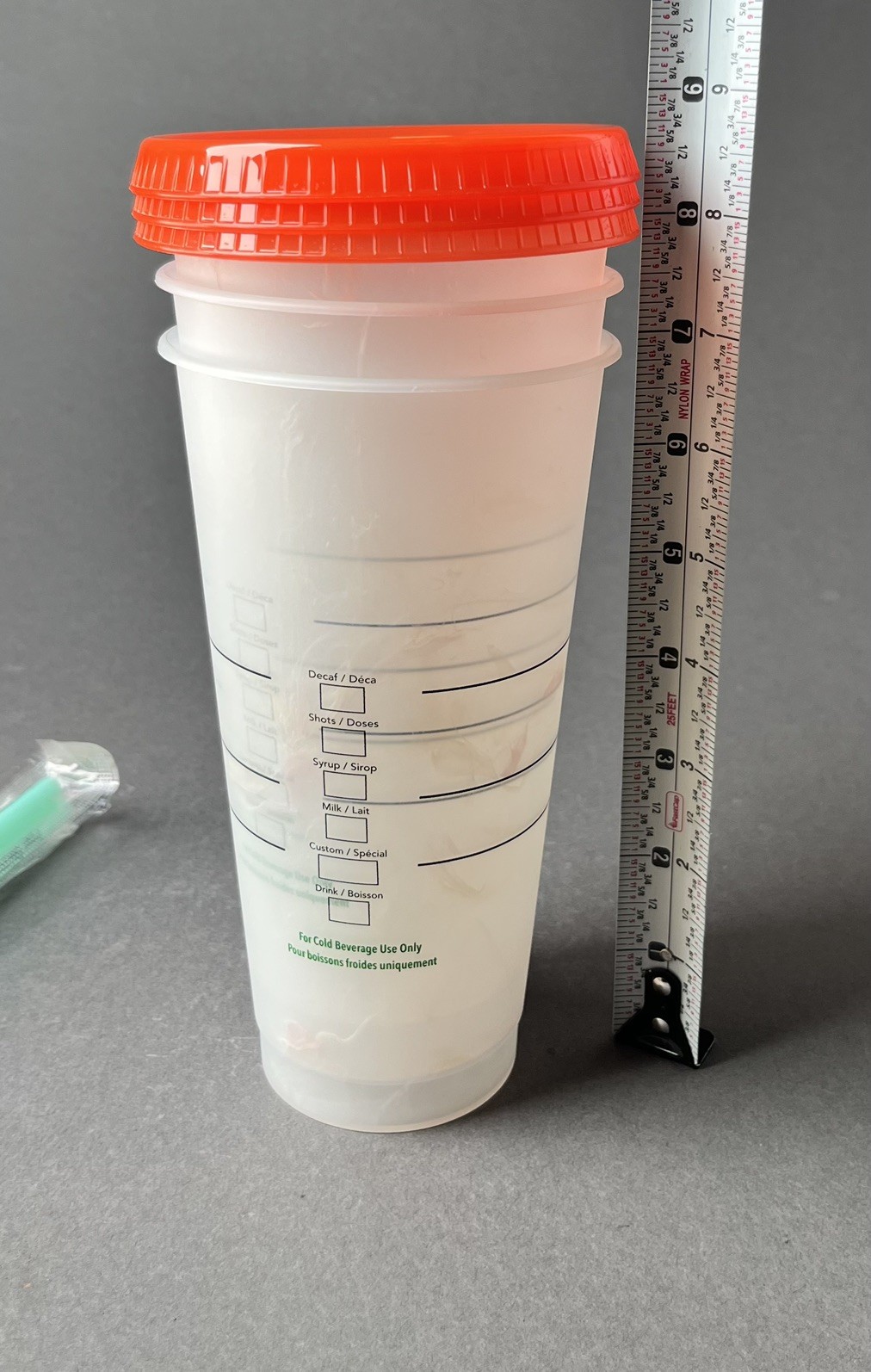 Starbucks 2021 Color Changing Confetti Swirl 24oz Reusable Cold Cup Set of 3 New