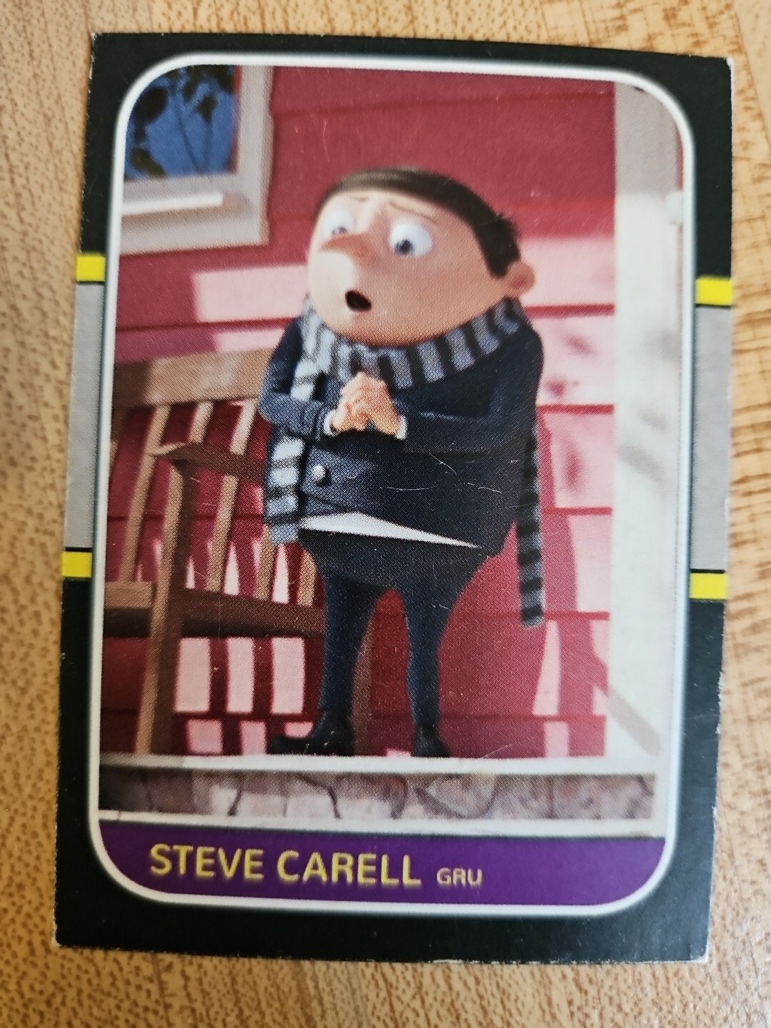 Steve Carell Custom Card – Voice Of Gru From Minions