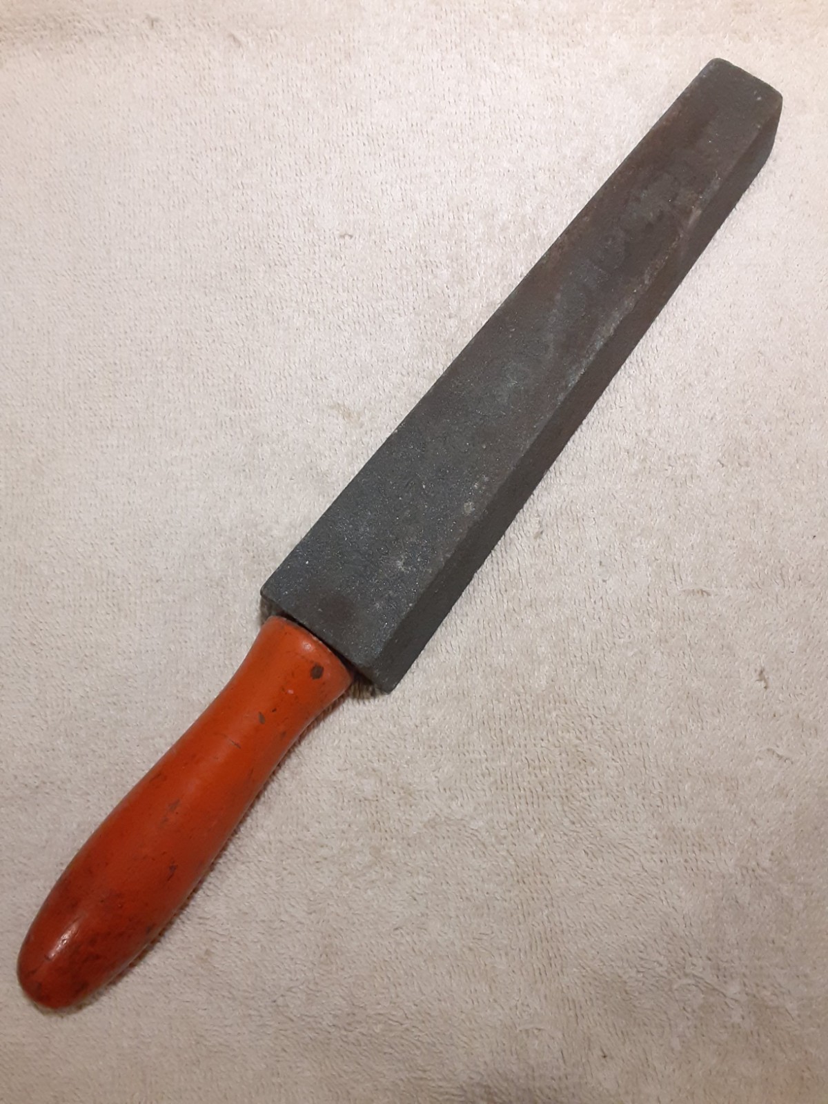 Vintage Carborundum Brand No. 57 Sharpening Stone 14″ Sharpener