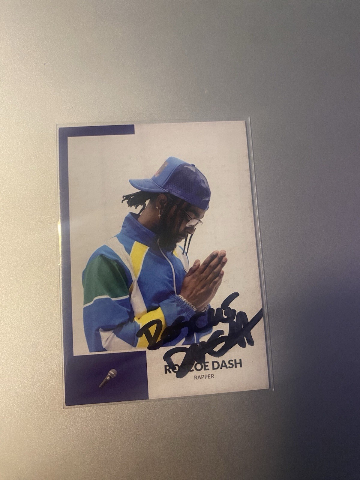 Roscoe Dash signed trading card autographed auto HIP HOP Rap artist music