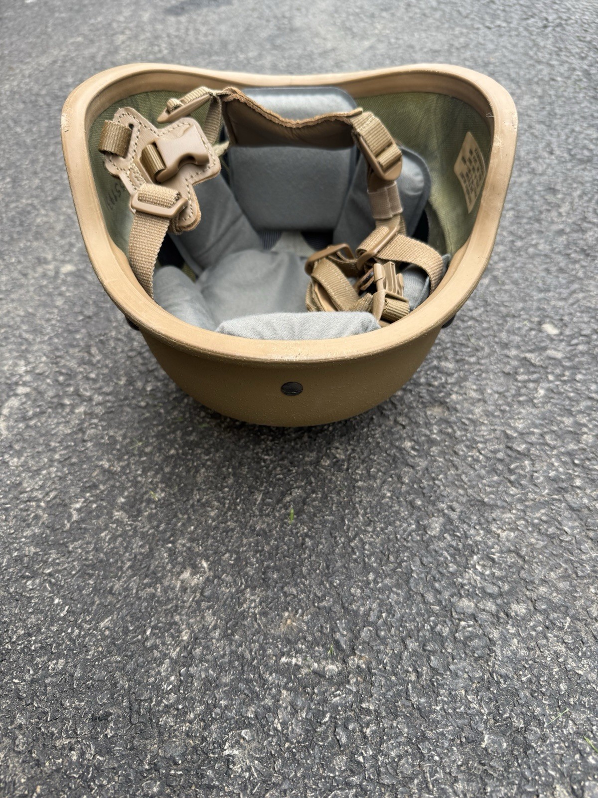 BAE Systems SPH4 Lightweight Ballistic Helmet Tan Size SM Militaria