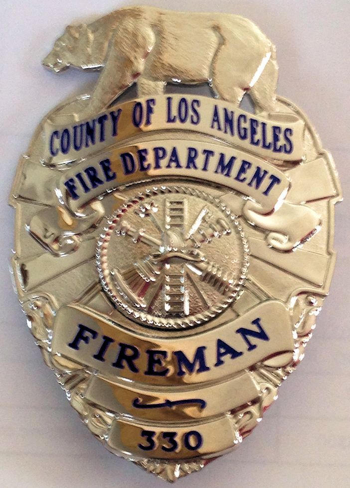Emergency TV Series Replica Badges for John Gage 330