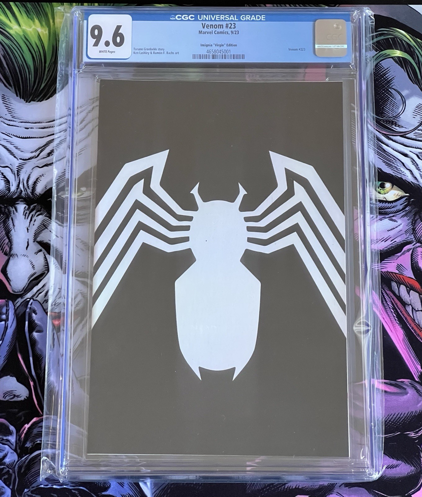 Venom #23 Insignia Virgin Edition 1:300 Marvel Comics September 2023 CGC 9.6