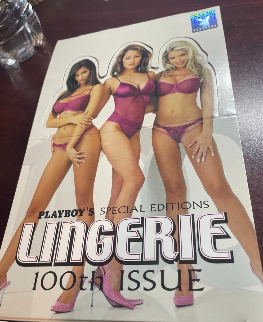 Lingerie 100th Premium Autograph n Memorabilia special Gold Playboy cards