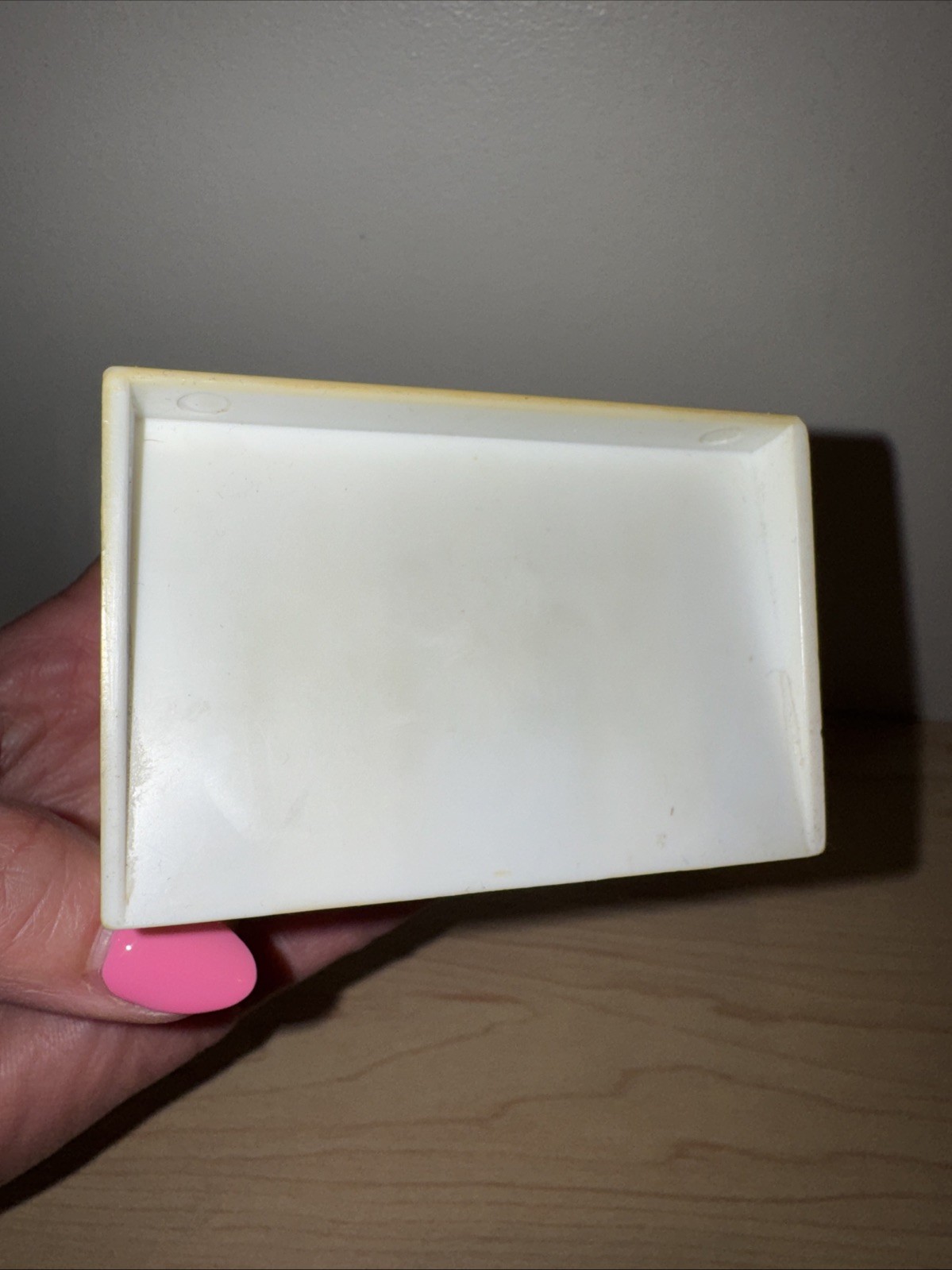 Vintage Sunbeam Mechanical Kitchen Timer – Cream White Mid-Century Modern