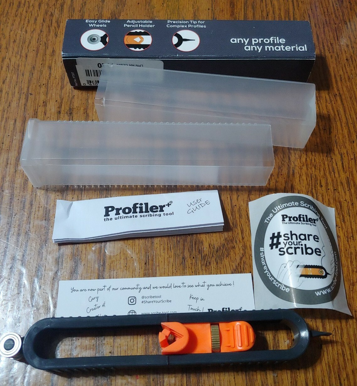 The Ultimate Scribing Tool 7.48 x 1.18 x 1.38 inches