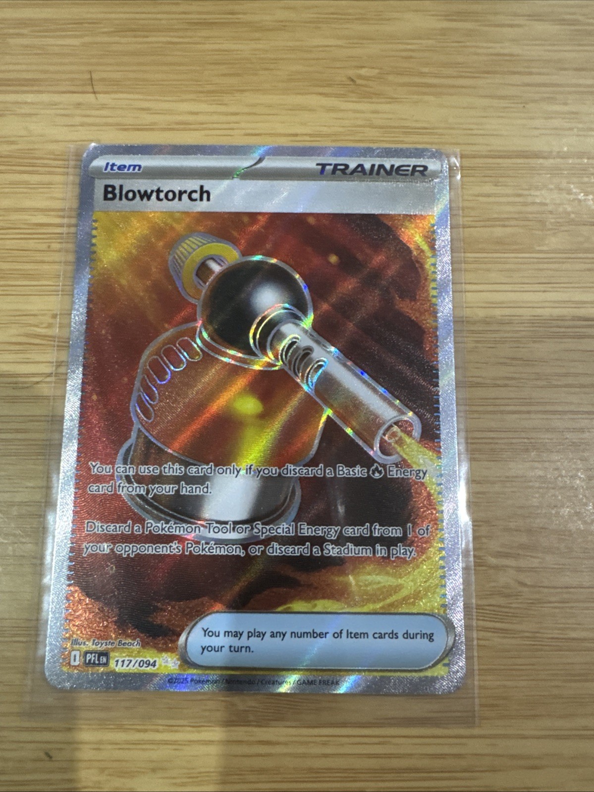 Blowtorch 117/094 – Ultra Rare – Phantasmal Flames – Pokemon TCG