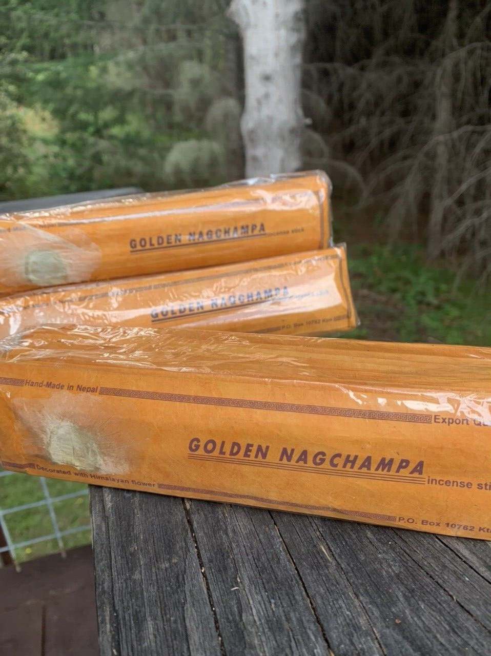 10 pack bundle Himalayan Golden Nag Champa Incense- The Original Nag Champa Gold