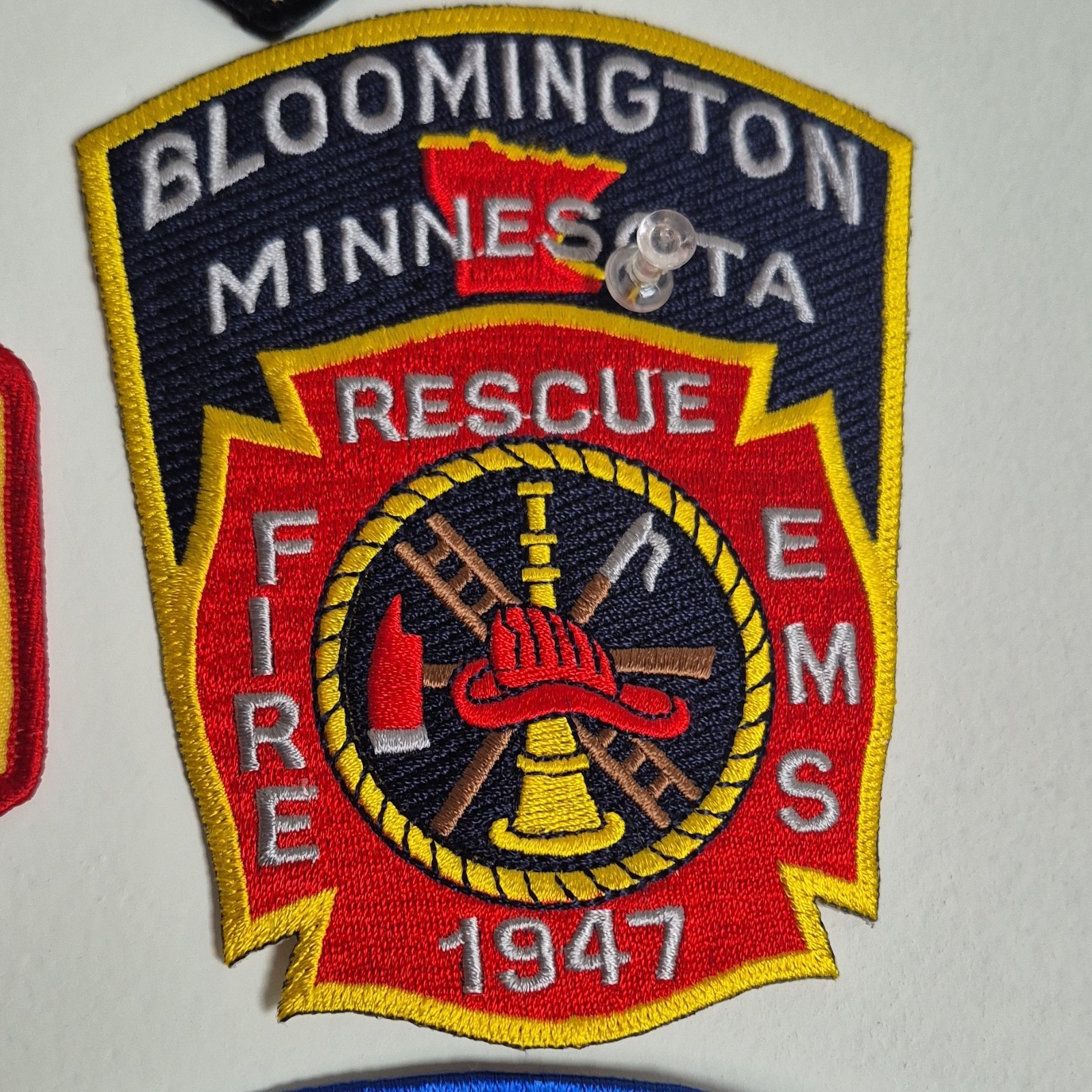Bloomington Fire Rescue EMS Patch 1947 Firefighting & Rescue United States