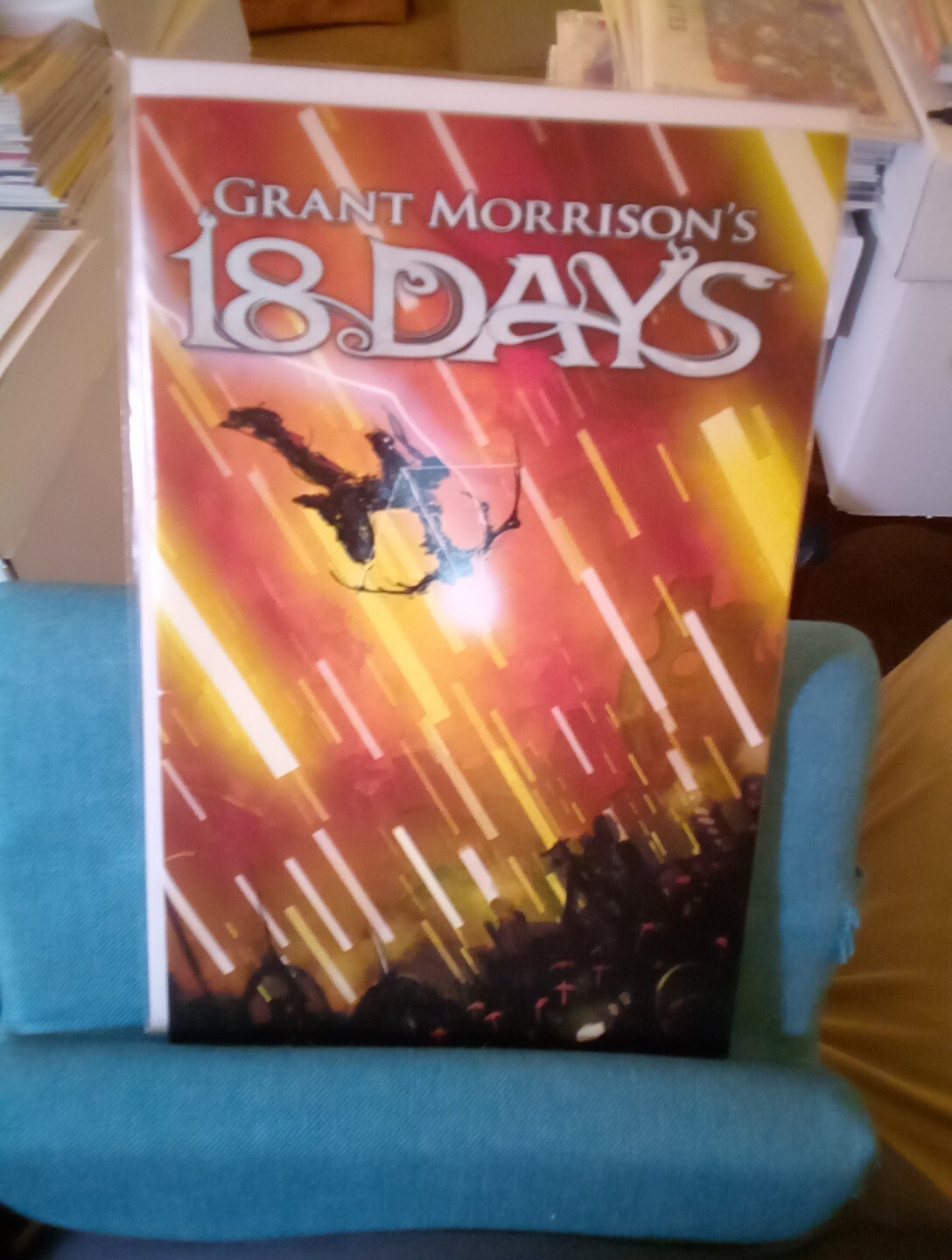 Grant Morrison’s 18 Days #16A, Jeevan Kang, 2015, Graphic India Comics