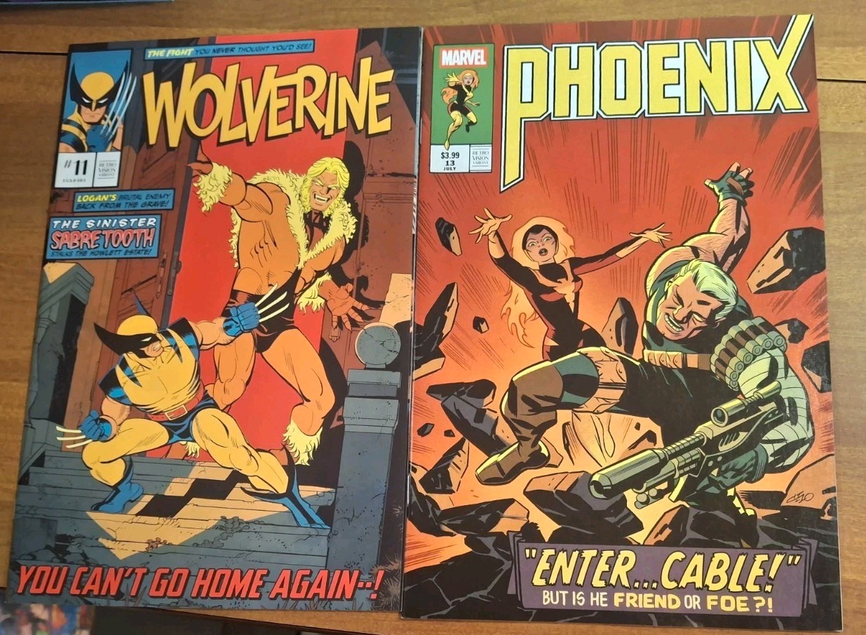 RETROVISION MARVEL VARIANT COVERS SET! 21 COMICS SEE LISTING FOR ISSUES!