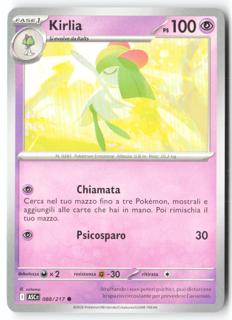 [T560] Kirlia 088/217 ITA