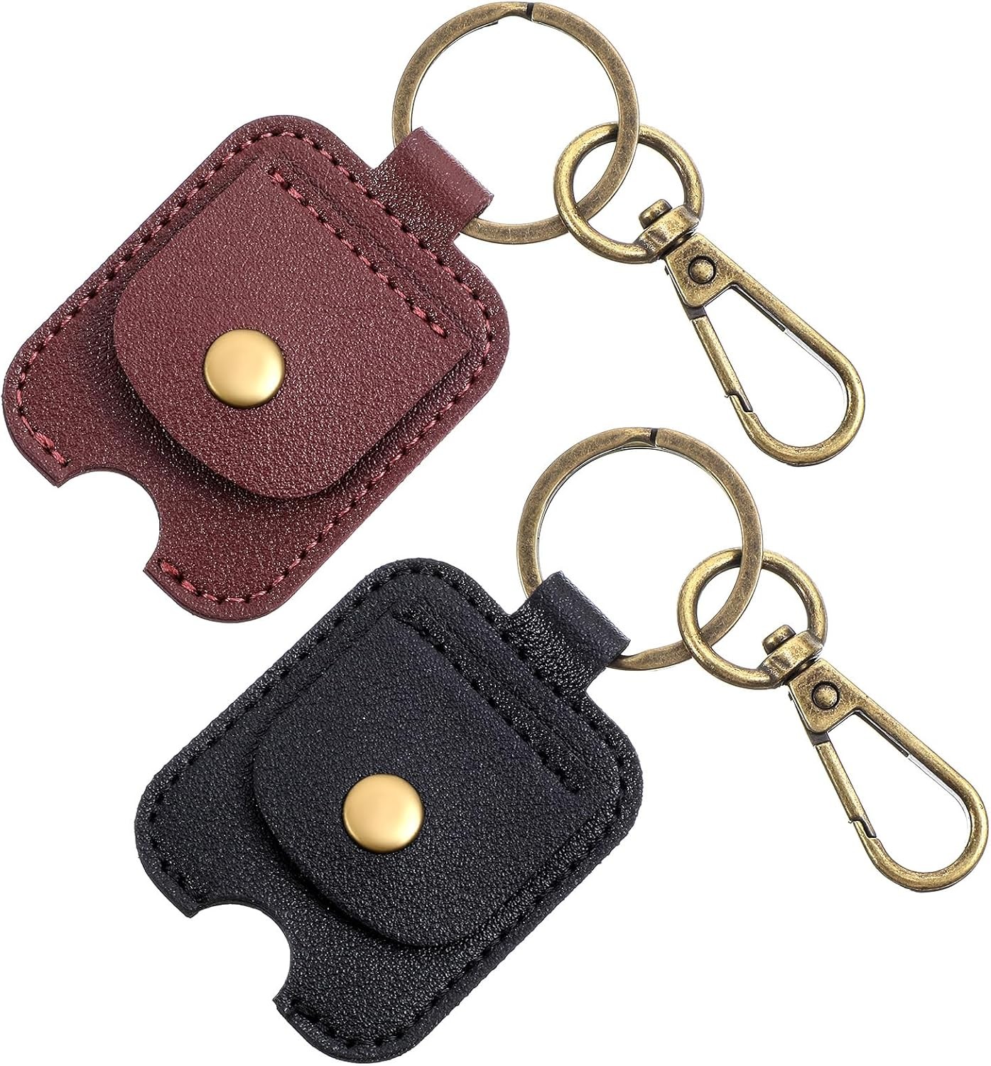 2 Pcs Keys Covers for Car Keys,Leather Key Sleeve for Broken Cars,Broken Car Key