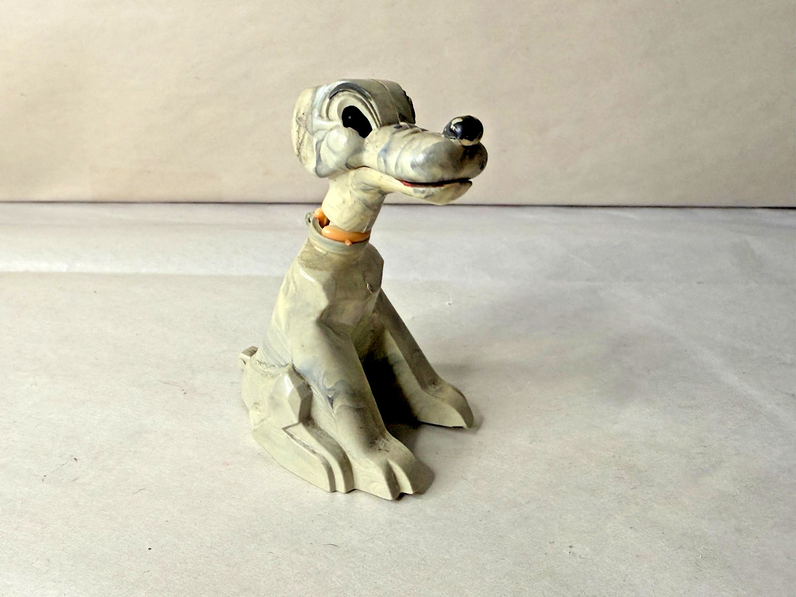 Vintage Art Deco Pluto Dog Nodder Bobblehead Figure Toy J.V.Z. Co.