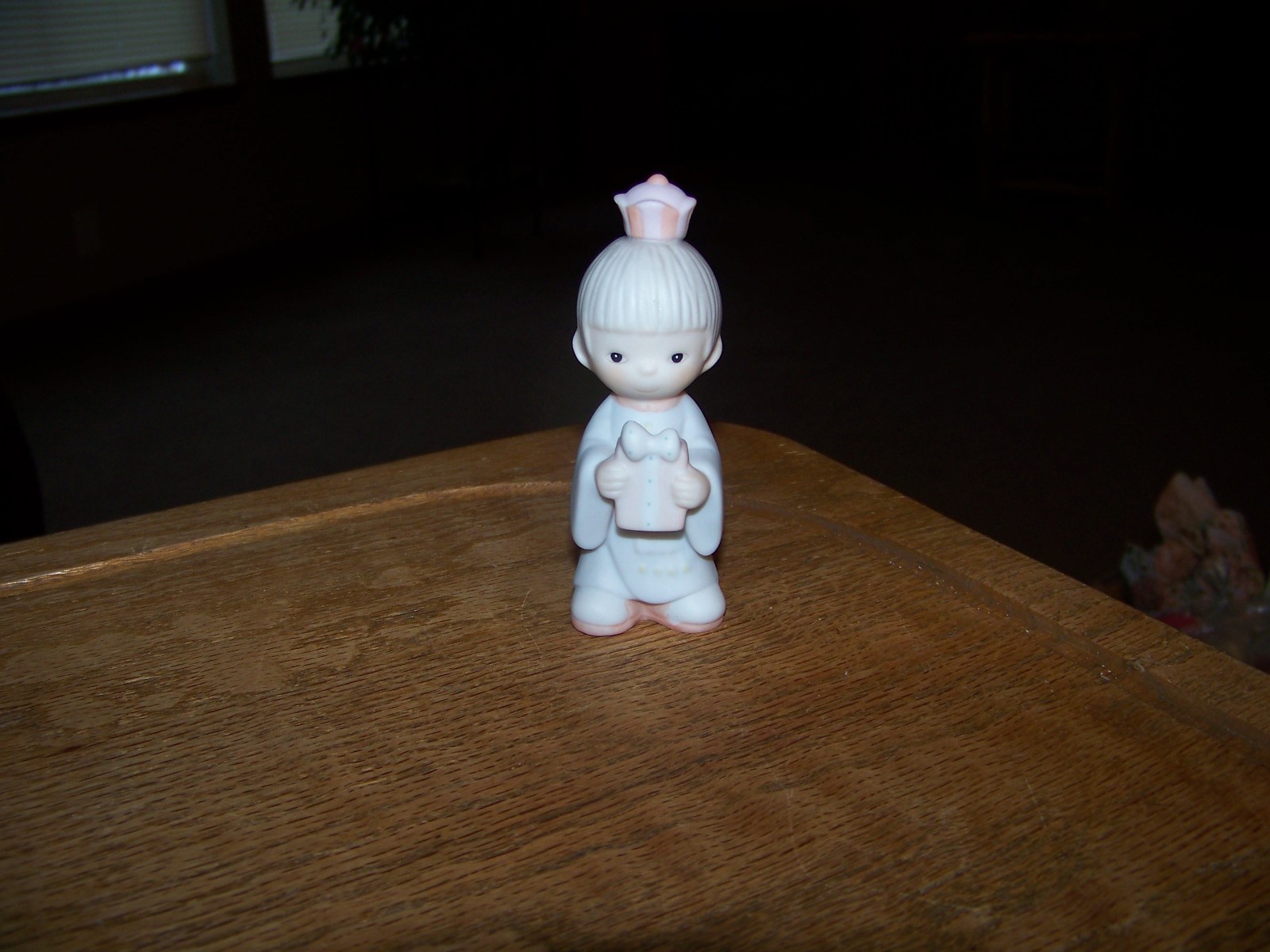 PRECIOUS MOMENT MINI NATIVITY WEE THREE KINGS REPLACE FIGURE EXCELLENT CONDITION