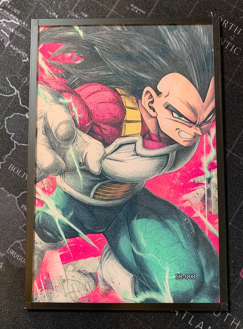 Dragon Ball GT Vegeta ssj4 premium art board card New Rare SR-008