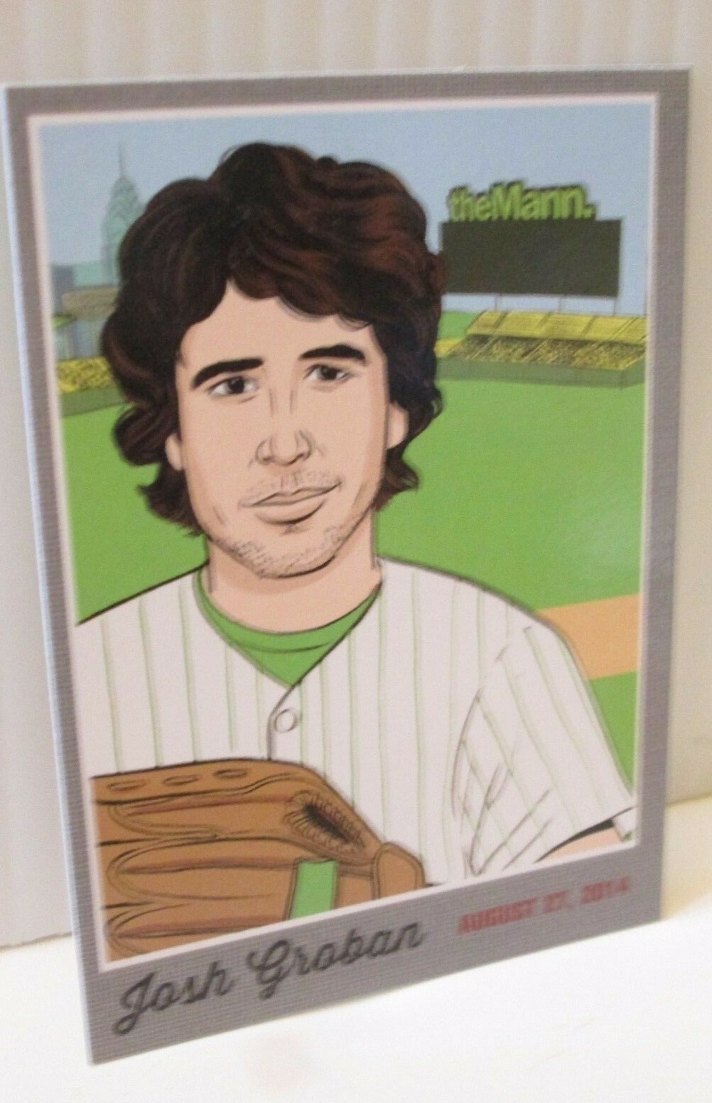 JOSH GROBAN CHAMBER ORCHESTRA 2014 MANN MUSIC CENTER PHILADELPHIA TRADING CARD