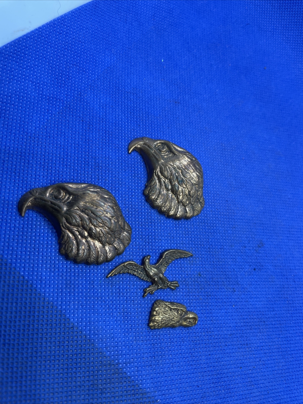 Vintage Copper Eagle Emblems