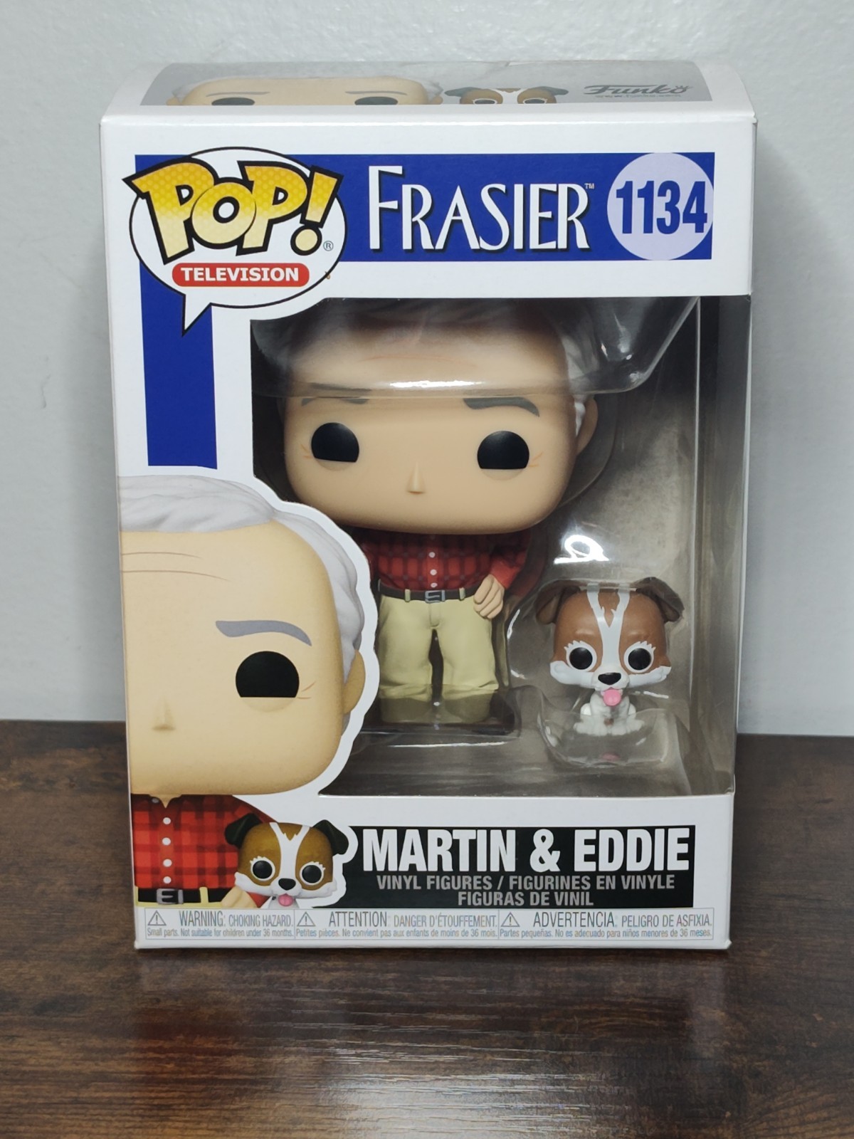 Funko Pop 1133 Frasier Kelsey Grammer Television 2021 Vinyl Figure