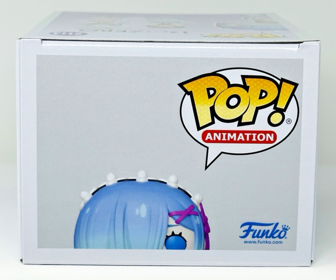 Funko Pop! Re: Zero – Rem 2113 (Common) with Premium Protector – New