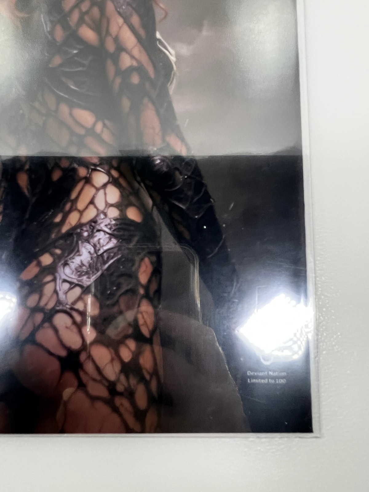 Mary Jane Venomized NICE Homage Deviant Nation 1/100 W/CoA Art Book (Paper)