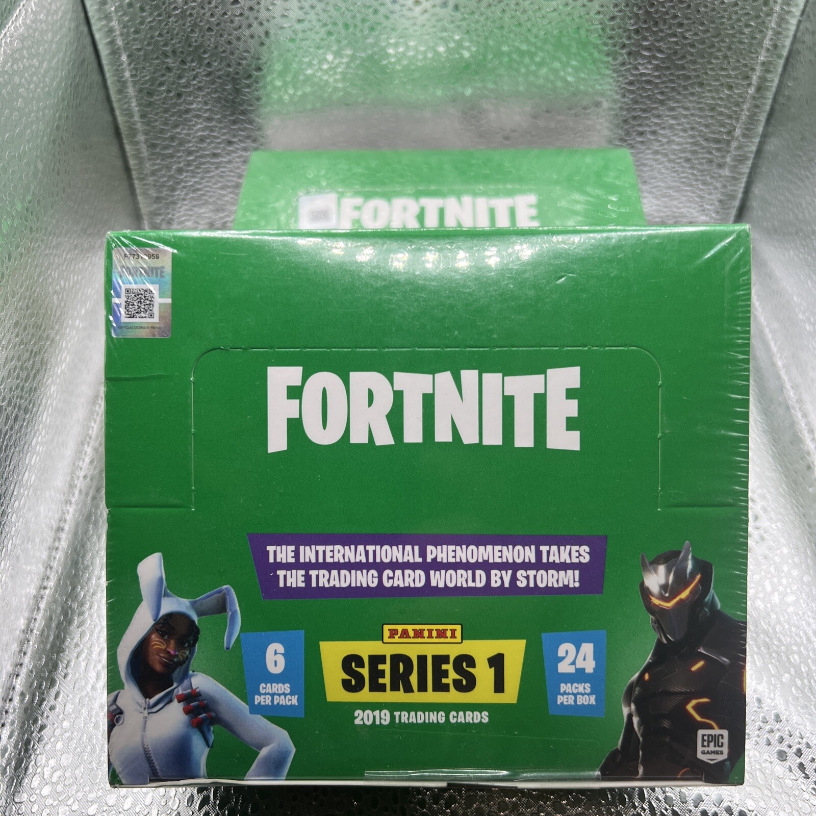 2019 Panini FORTNITE Series 1 – Hobby Box 24 Packs – Sealed – Black Knight Holo?