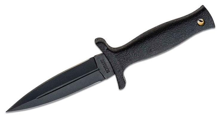 Schrade Small Boot Knife Spear Point Fixed Blade TPE Handle 7″ Length SCHF19 NEW