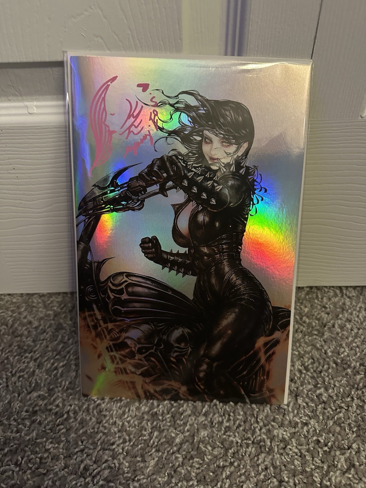 Kyuyong Eom C2E2 Artbook FOIL SIGNED & REMARKED COA Ltd 100