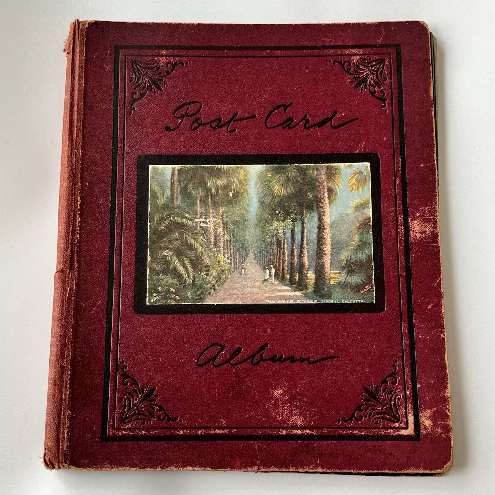 Antique Postcard Album With Two Kutab Minar, Delhi India History Photograph