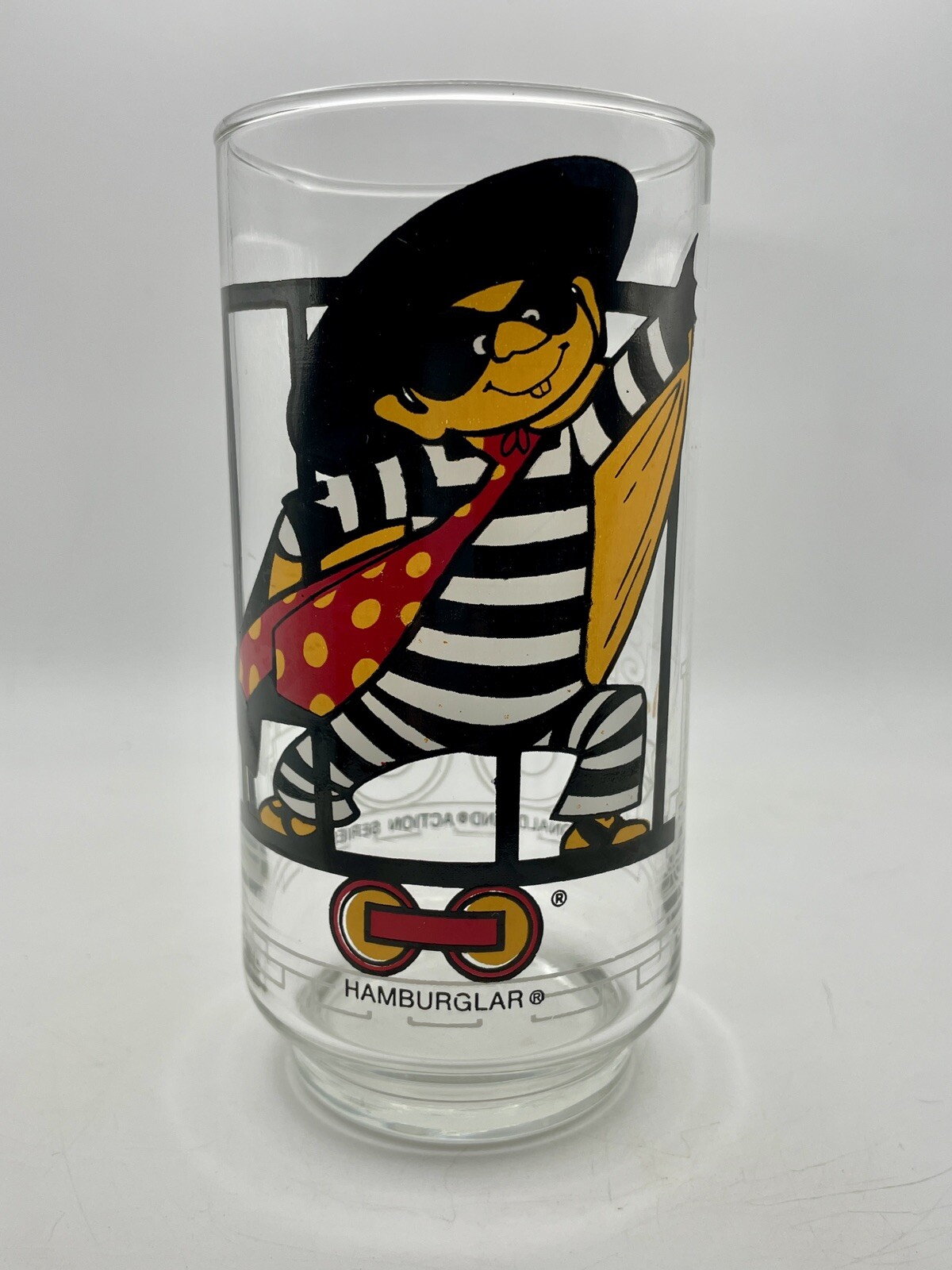 1977 McDonald’s Action Series Glass Tumblers HAMBURGLAR Over 50 Available