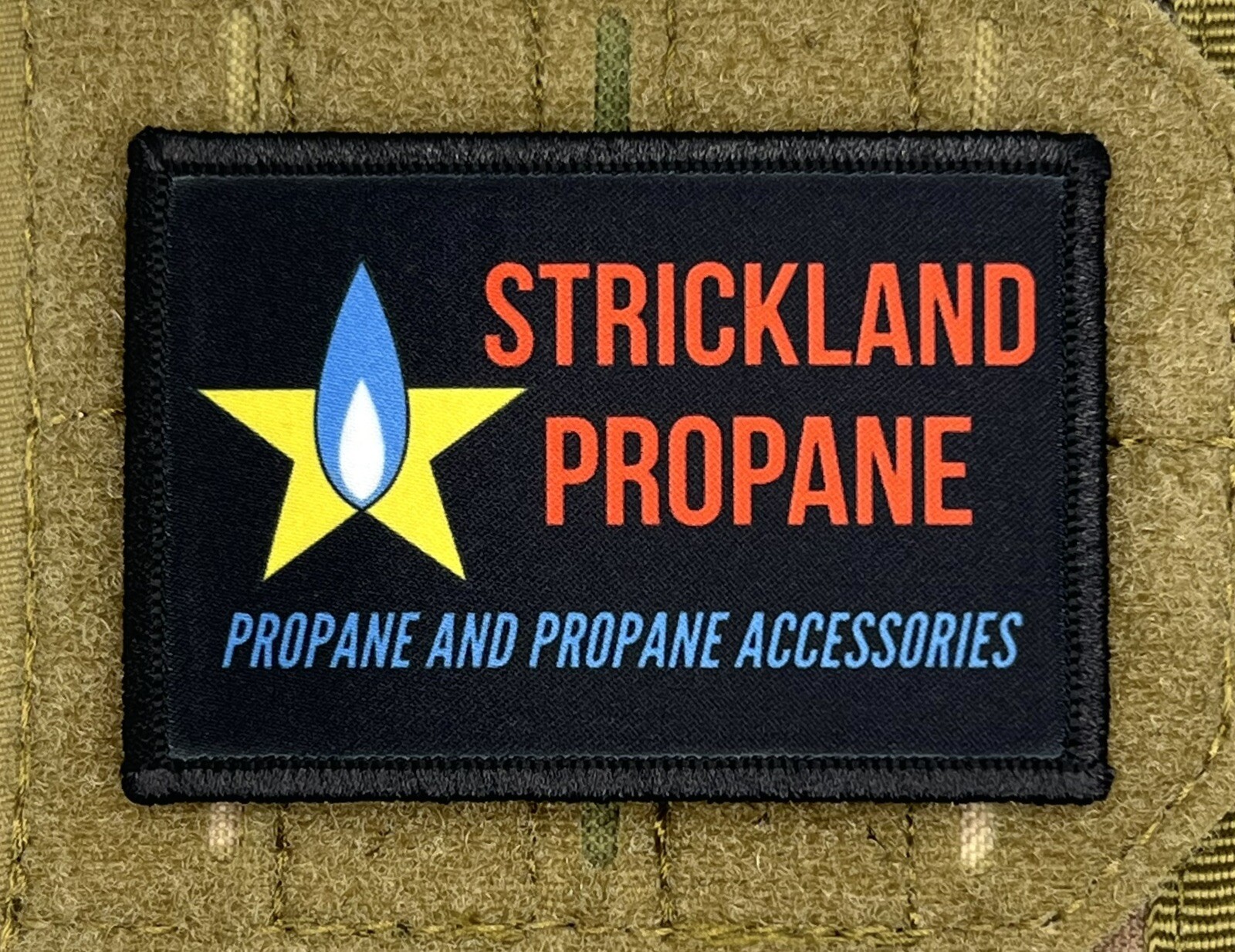 Strickland Propane Morale Patch / Military Badge Tactical Hook & Loop 258