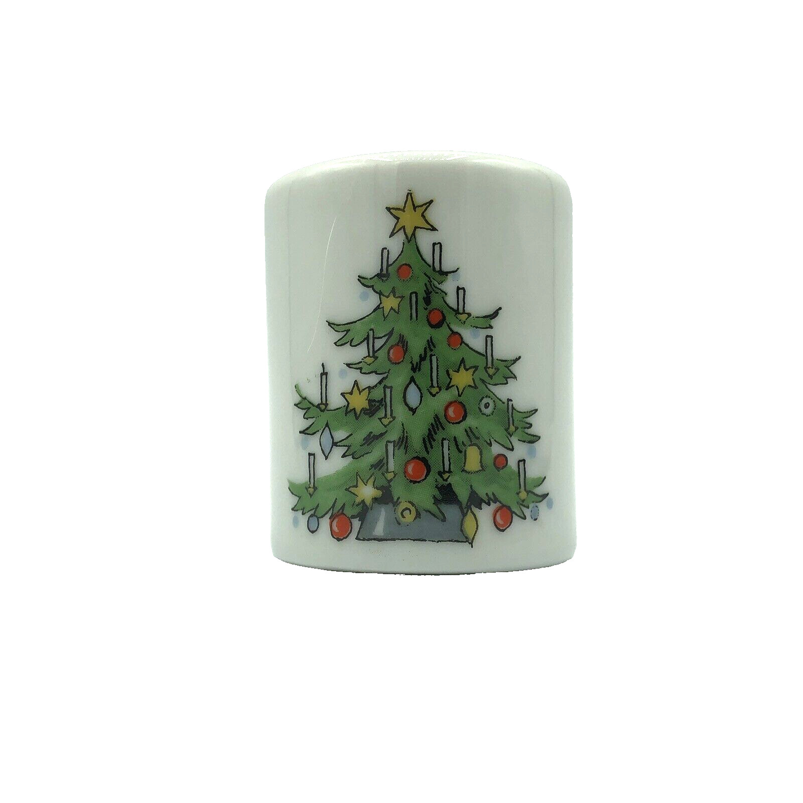 Mini Taper Candle Holder Holiday Christmas Tree Made in W. Germany Vintage GUC
