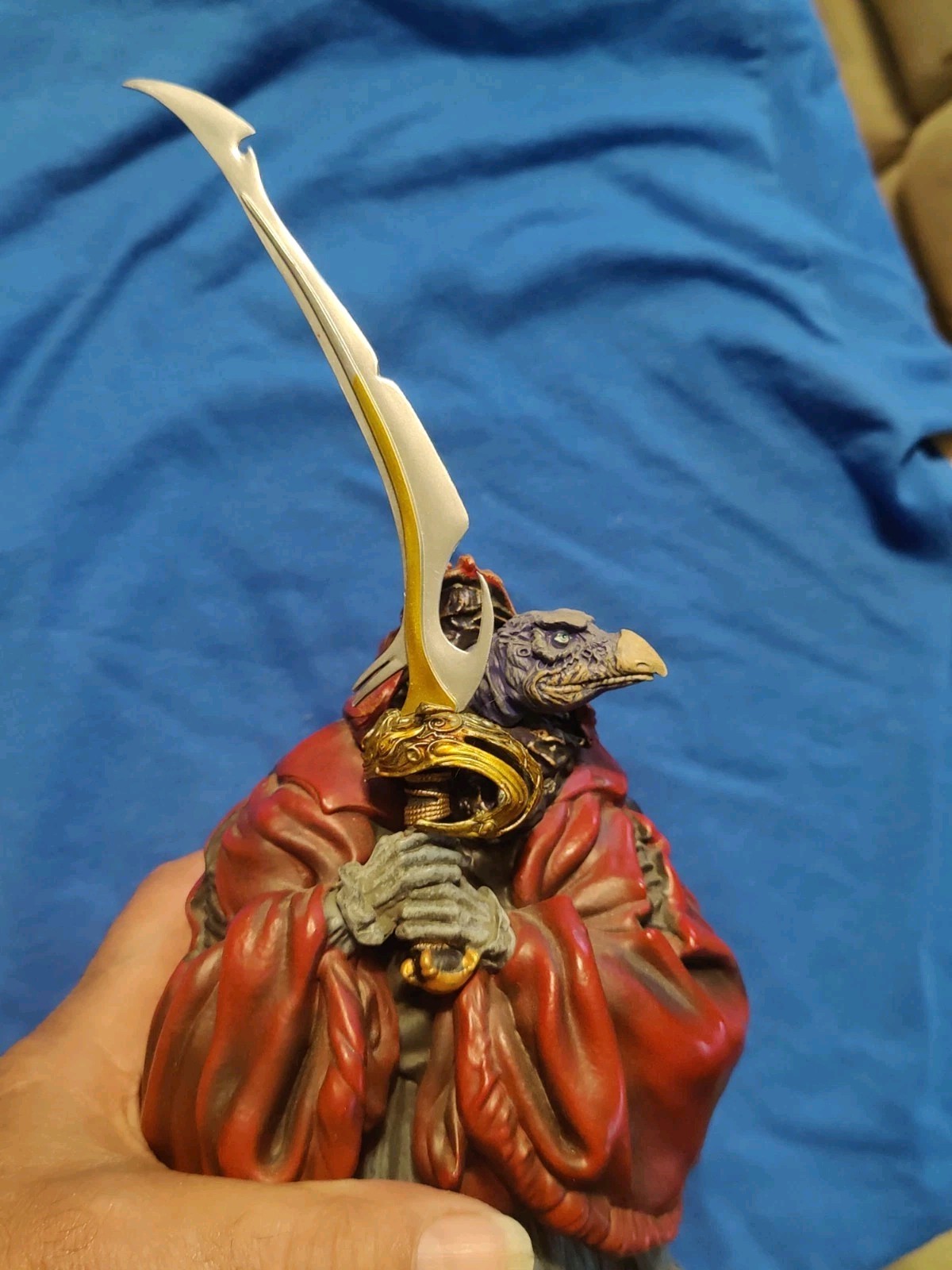 THE DARK CRYSTAL CHAMBERLAIN STATUE – THINK GEEK EXCLUSIVELY WITH SWORD NO BOX
