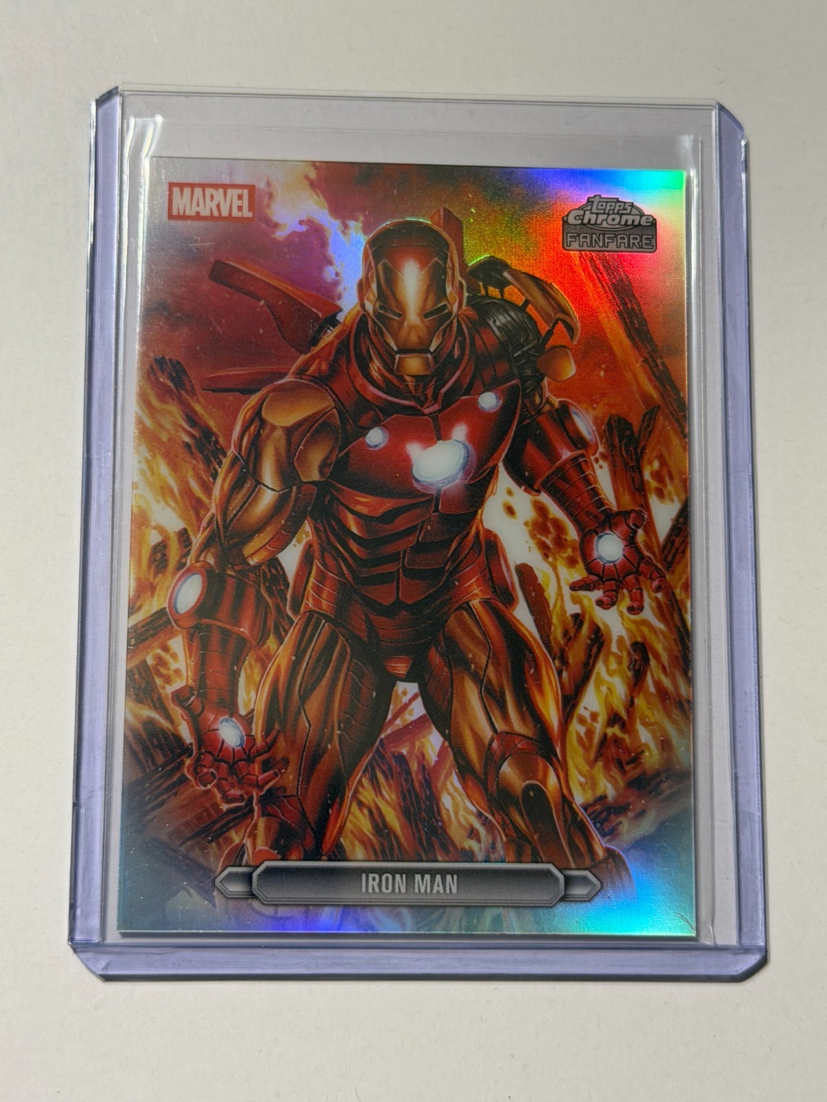 Iron Man 2026 Topps Chrome Marvel Fanfare #FF-22