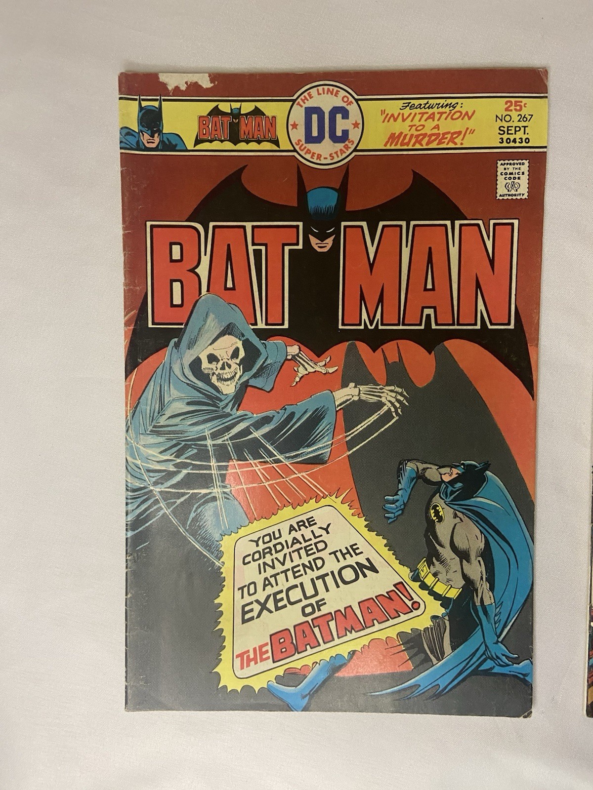 Batman Bronze Age Comic Lot #263 #267 #276 DC Comics Neal Adams Joker Riddler