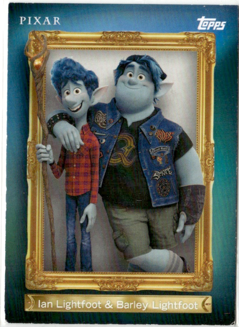 2026 Topps Disney Neon Family First Insert – Ian & Barley Lightfoot #FF-15