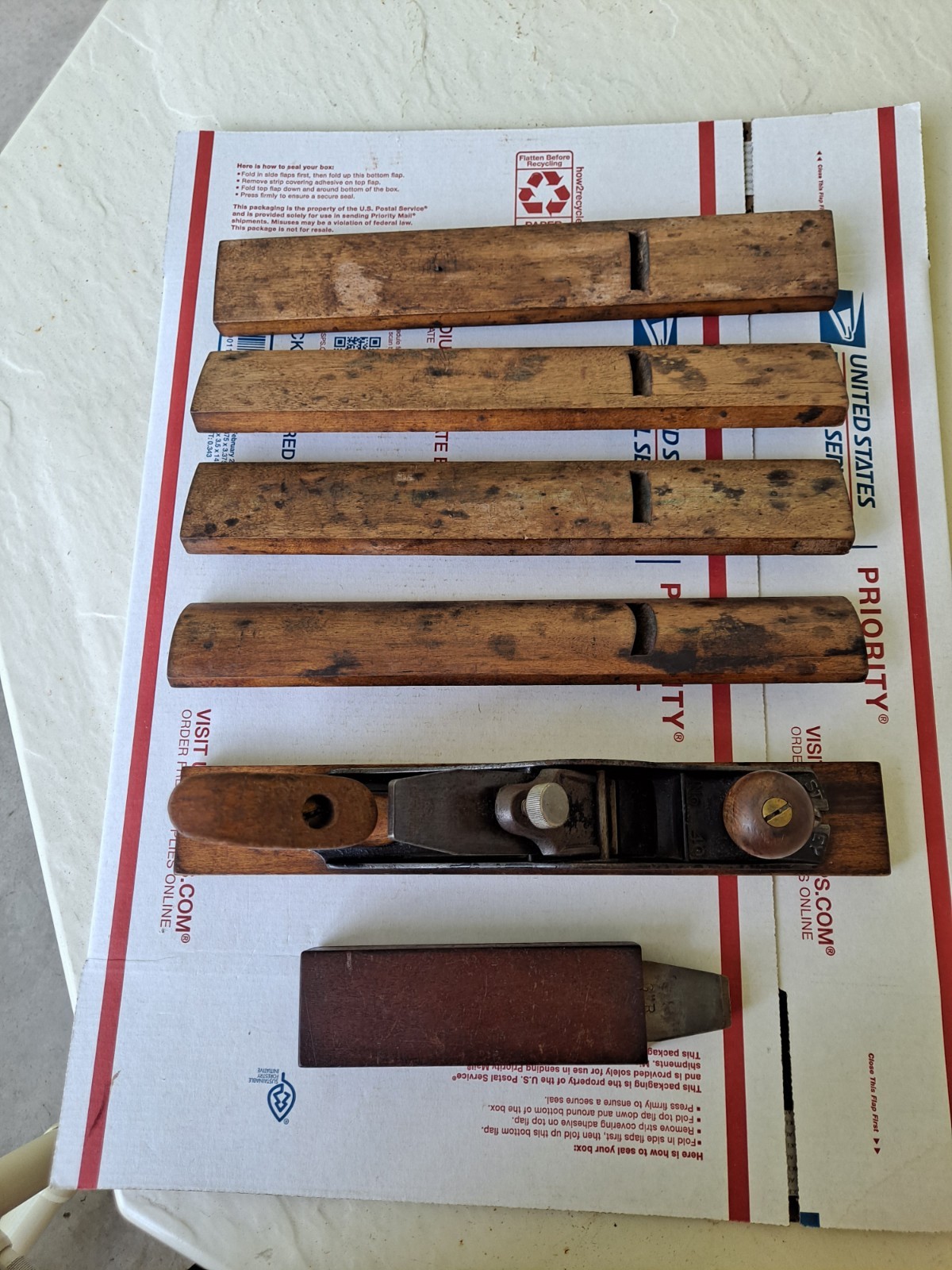 Stanley No. 40 Multi-Plane Pattern Makers V logo (1912-1918)