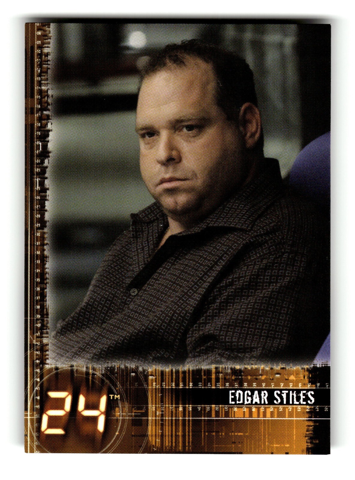 2008 Artbox 24 Season 5 Trading Card Edgar Stiles #6