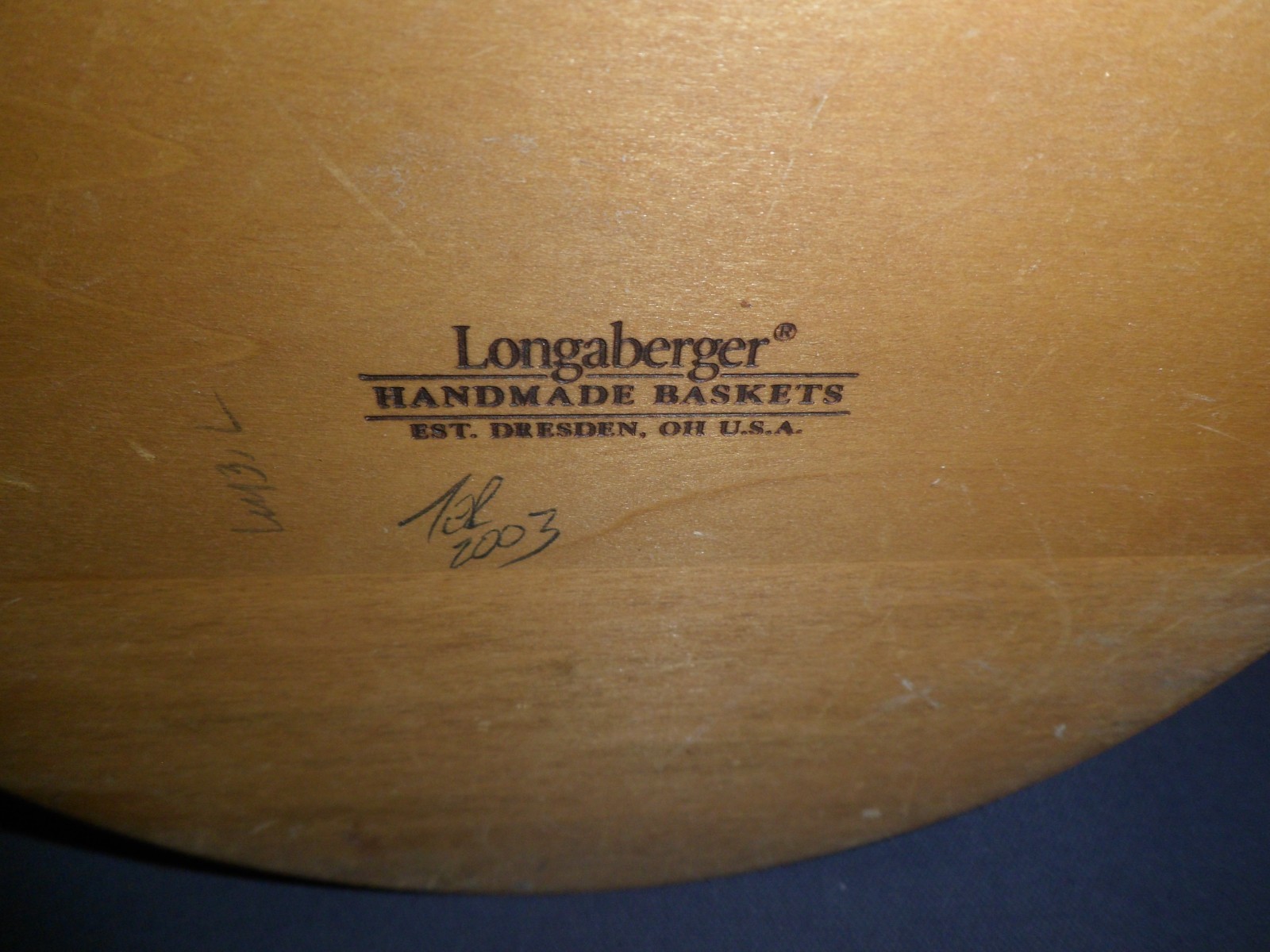 LONGABERGER BASKET CANNISTER SET, COMPLETE WITH HARD PLASTIC LINERS AND LIDS