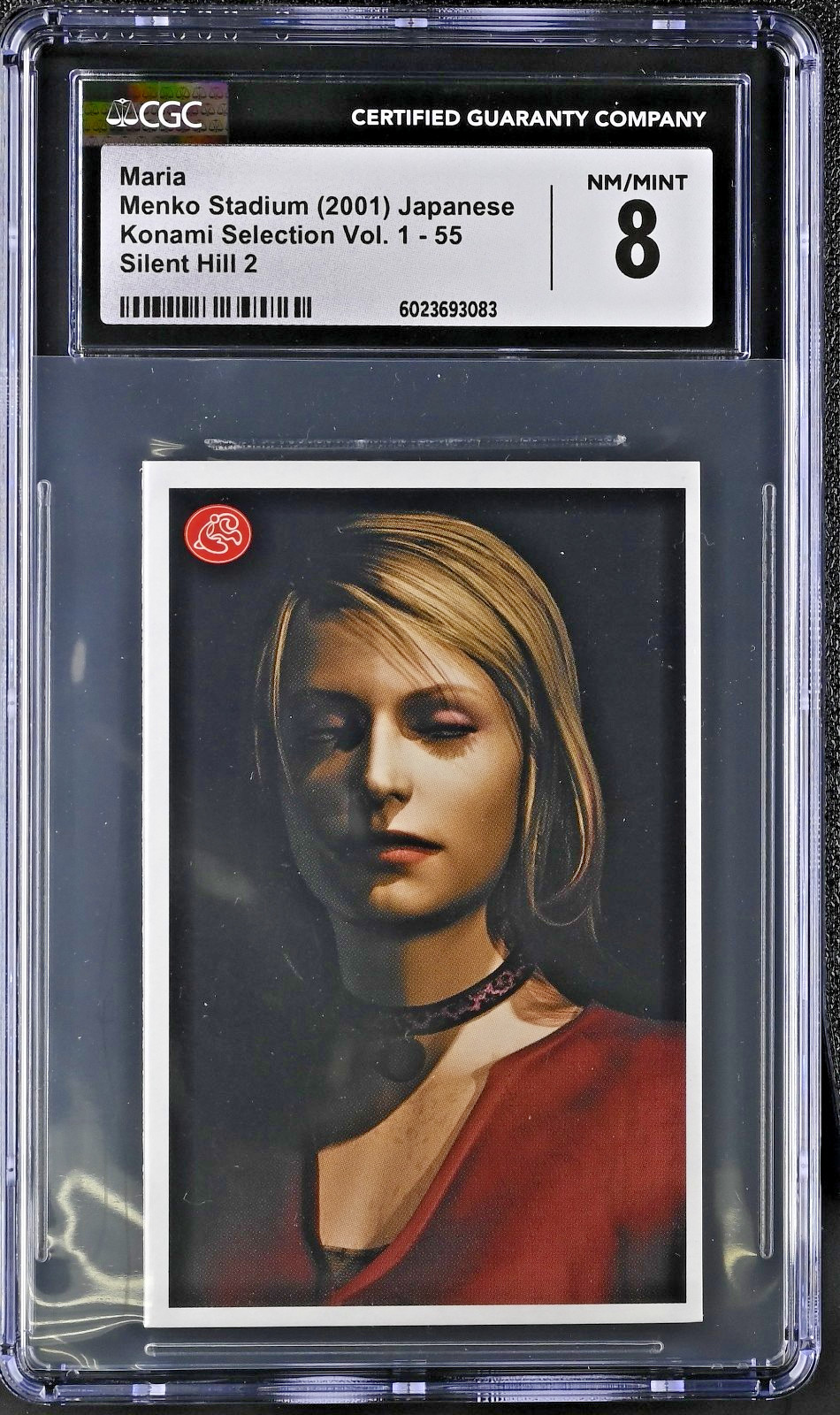 Maria, Silent Hill 2 – CGC 8 (2001, Konami Menko Stadium card, Japan) PSA