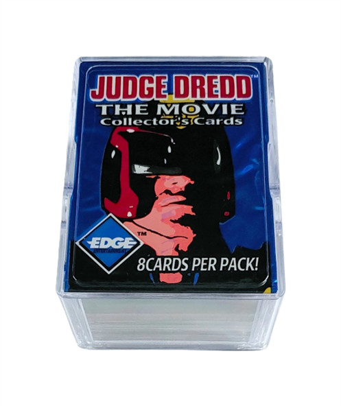 1995 Judge Dredd The Movie Complete #1-82 Base Card Set W/Case & Wrapper! NM!