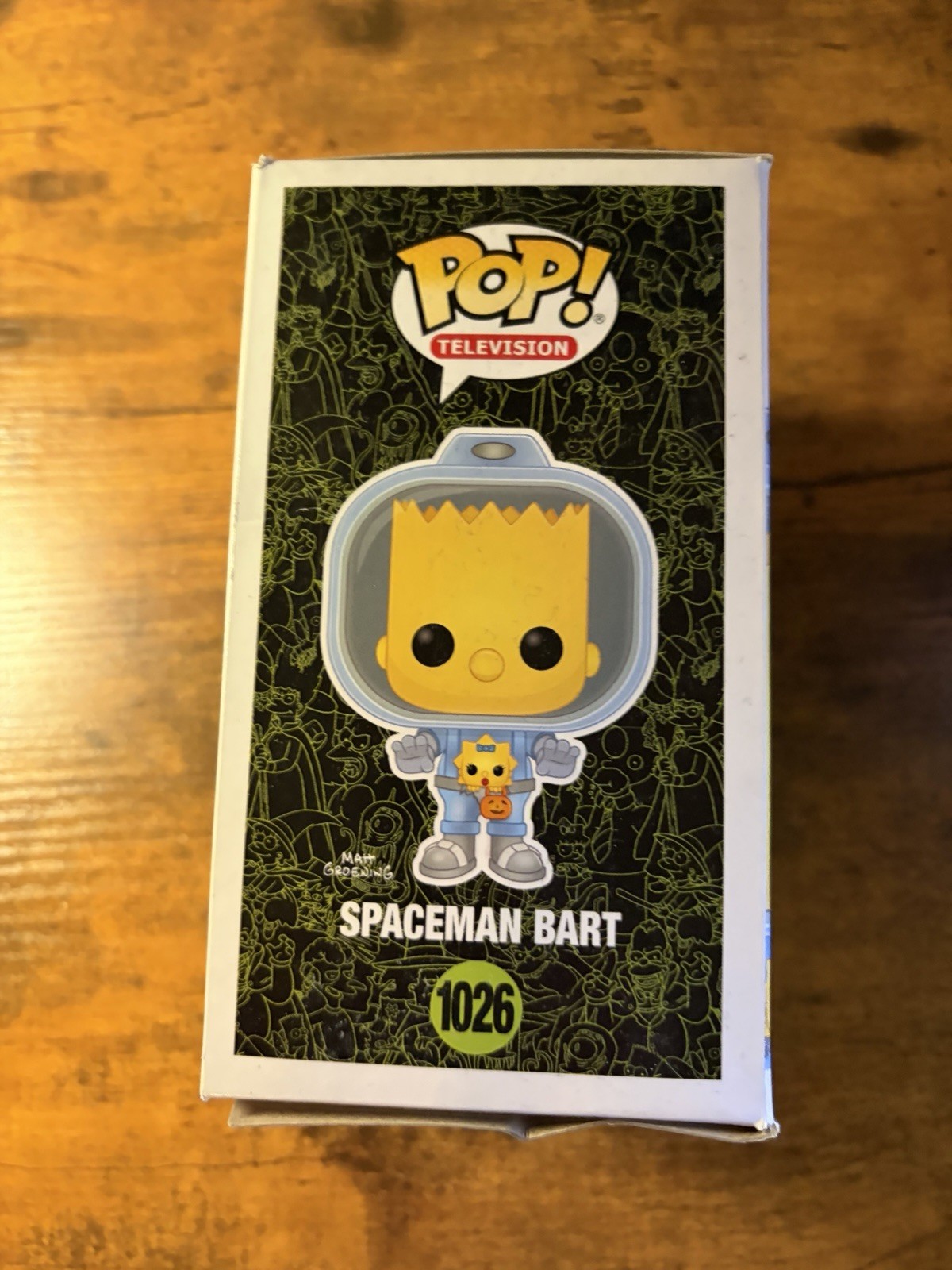 Funko Pop! Spaceman Bart #1026 The Simpsons Treehouse Of Horror NOT MINT