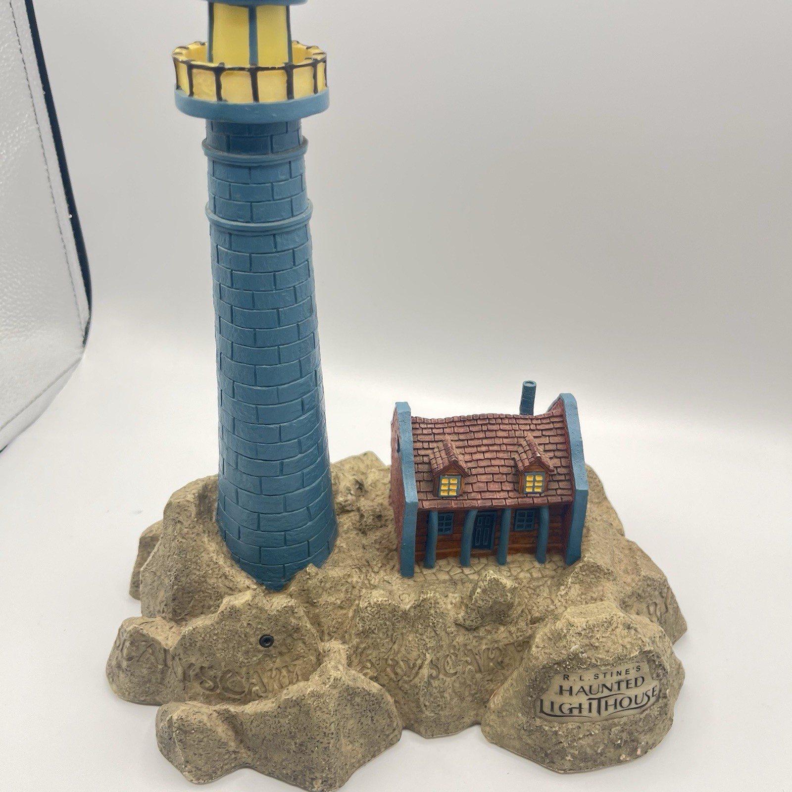 RL Stine Haunted Lighthouse Statue With Sound And Light – Motion Activated