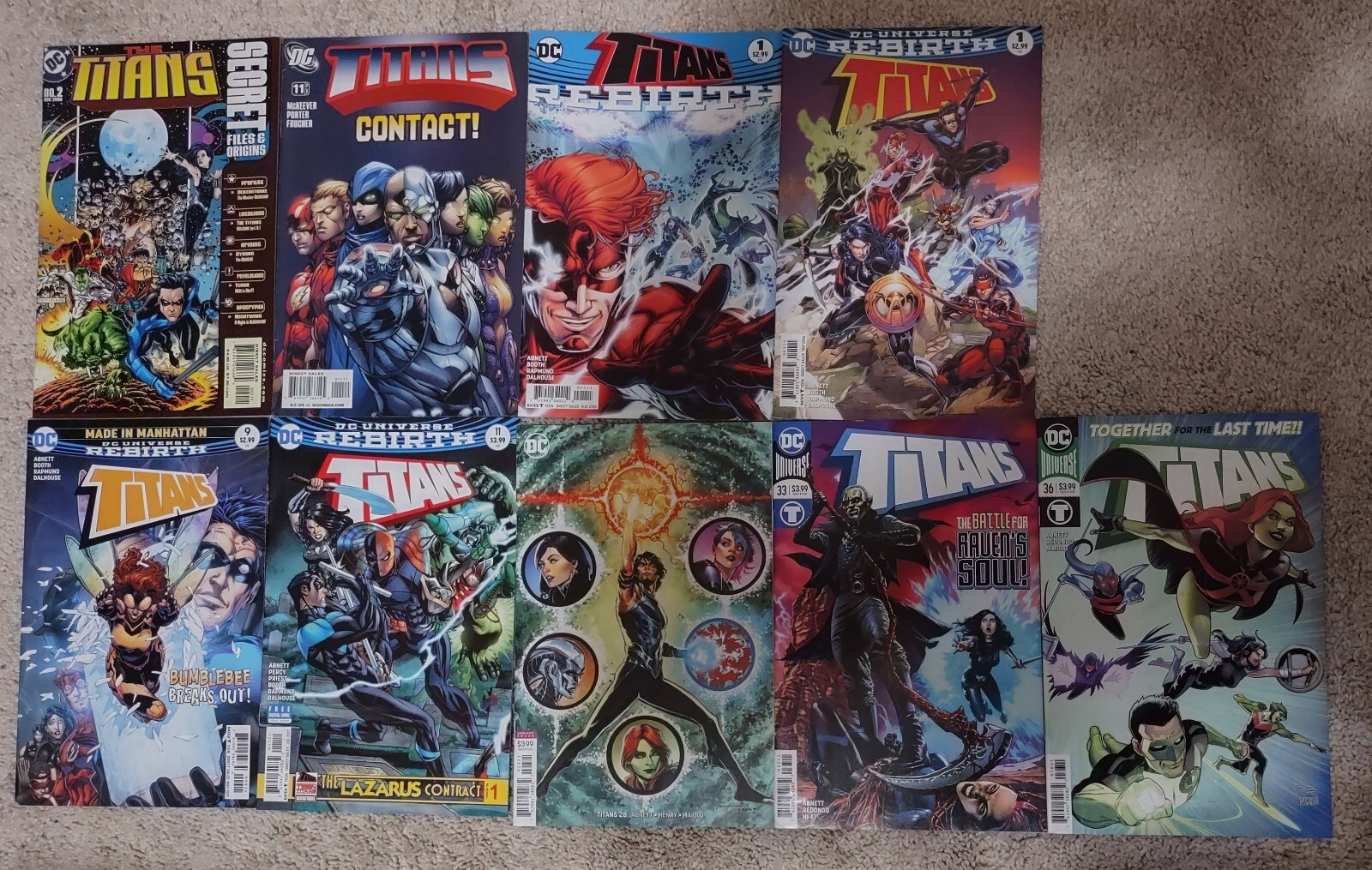 Titans Lot (2000, 2009, 2017) DEATHSTROKE! VARIANT! KEY! FREE SHIPPING!