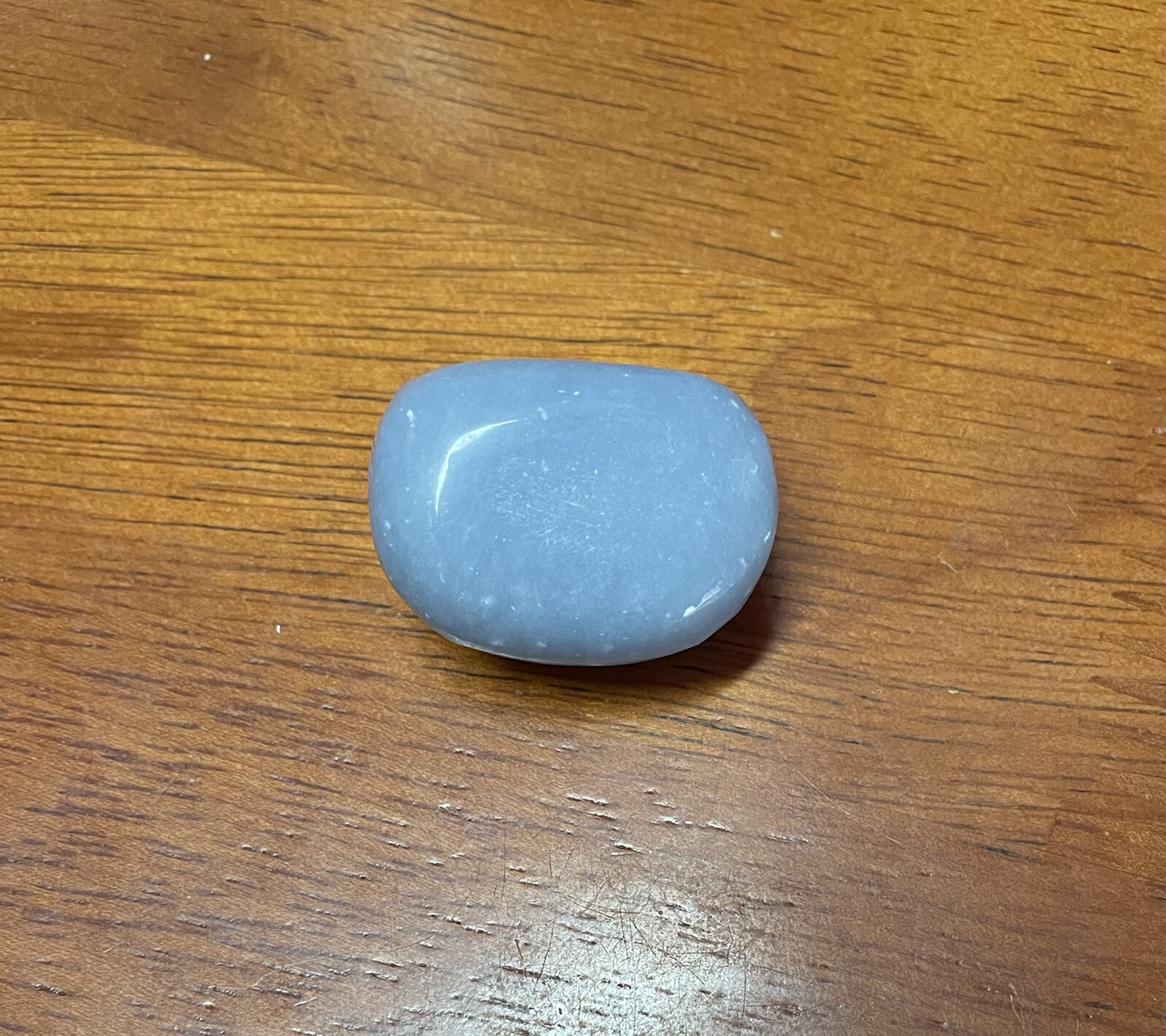 1 Piece A+ Natural Angelite Polished Tumble Stone 25.0 Grams