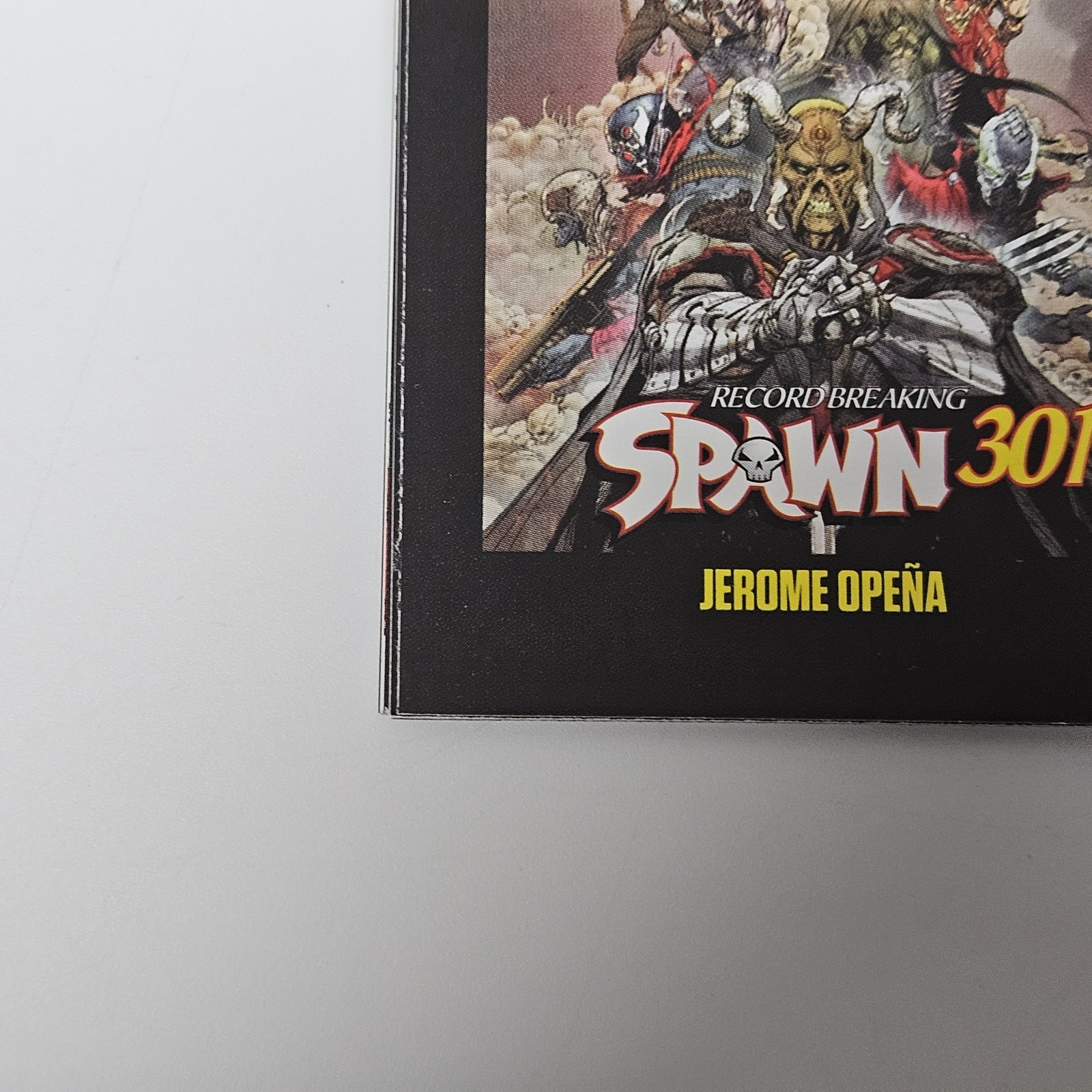 Signed Spawn #300 Gold Foil NYCC Variant 2019 Todd Mcfarlane Spiderman Cover